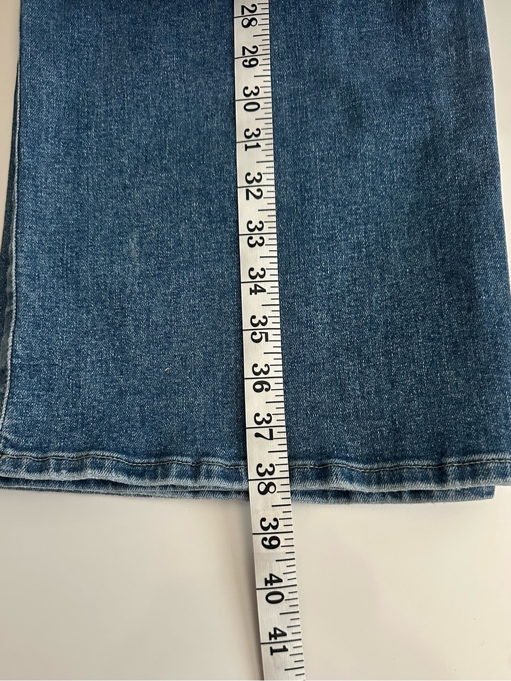 Hudson Jeans Women's High-Rise Straight Light Blue Denim size 30 - Picture 12 of 15